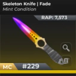 Skeleton Knife Fade