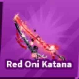 Red Oni Katana