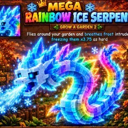 Mega Rainbow Ice Serpent