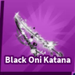 Black Oni Katana