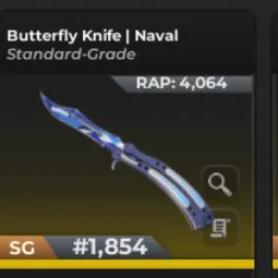 Butterfly Knife Naval