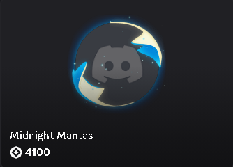 âMidnight Mantas Avatar Decorationâ$4.99