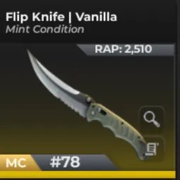 Flip Knife Vanilla