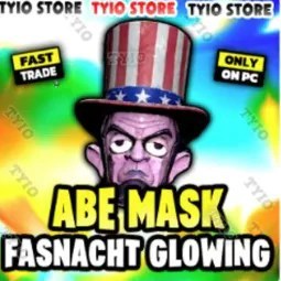 Fasnacht Glowing Abe Mask