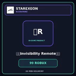 Invisibility Remote 99R