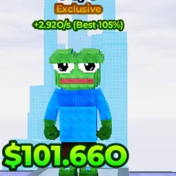 Pepe 105 Upgrade a Lucky Block