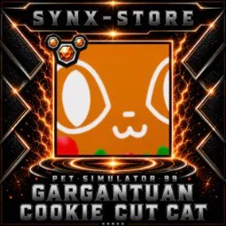 Gargantuan Cookie Cut Cat