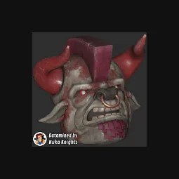 Fallout 76 Fasnacht Glowing Minotaur Mask