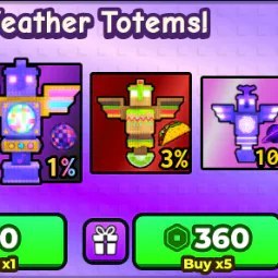 Admin Abuse Weather Totems X5