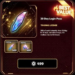 30 Day Login Pass