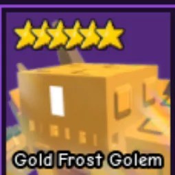 Gold Frost Golem