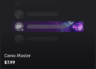⭐Camo Master Nameplate⭐