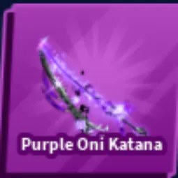 Purple Oni Katana