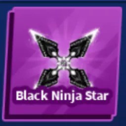 Black Ninja Star