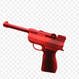 Red Luger Gun