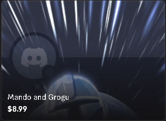 ⭐Mando and Grogu Profile Effect ⭐