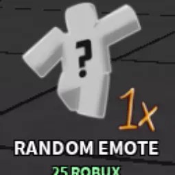 Random Emote 25R