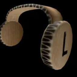 Recycled Cardboard Headphones