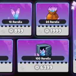 100 Rerolls 6399R
