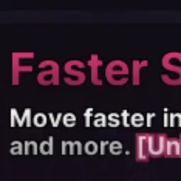 Faster Speed 1 5