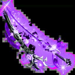 Purple Oni Katana Sword