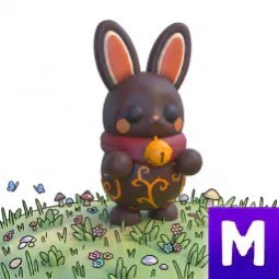 Dark Choccybunny Mega Neon
