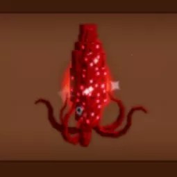 5x Ruby Squid