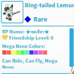 Ring Tailed Lemur MFR