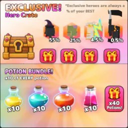 10x Hero Crate Rng Heroes