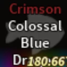 Crimson Colossal Blue Dragon