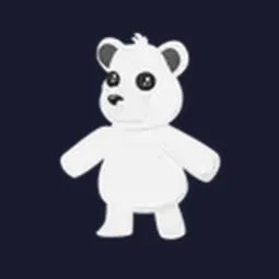 Neon Polar Bear