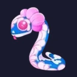Neon Blossom Snake