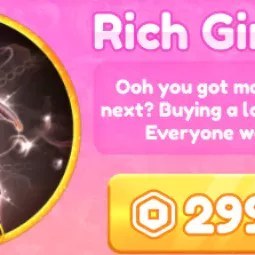 Dress To Impress Gamepasses Rich Girl Set 299R