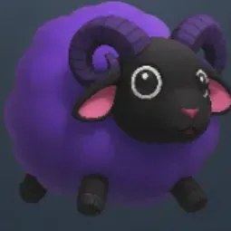 Void Sheep Shoulder Pet Key