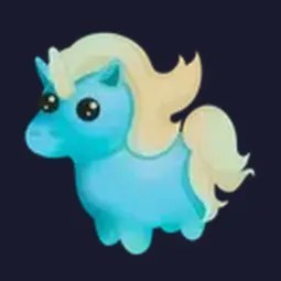 Mega Neon Diamond Unicorn