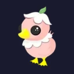 R Flower Power Duckling