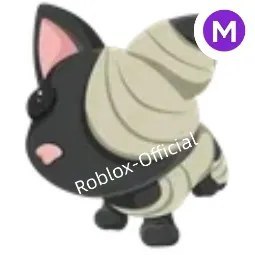 Halloween Black Mummy Cat M