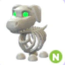 Halloween White Skeleton Dog N N