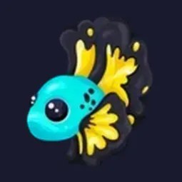 Blue Betta Fish