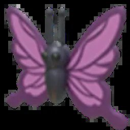 Purple Butterfly M