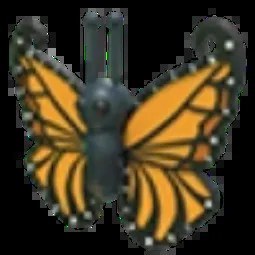 Orange Butterfly M