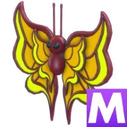 Amber Butterfly Mega Neon