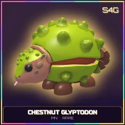 Mega Neon Chestnut Glyptodon