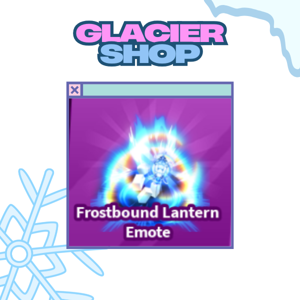 Frostbound Lantern Emote ( Limited )