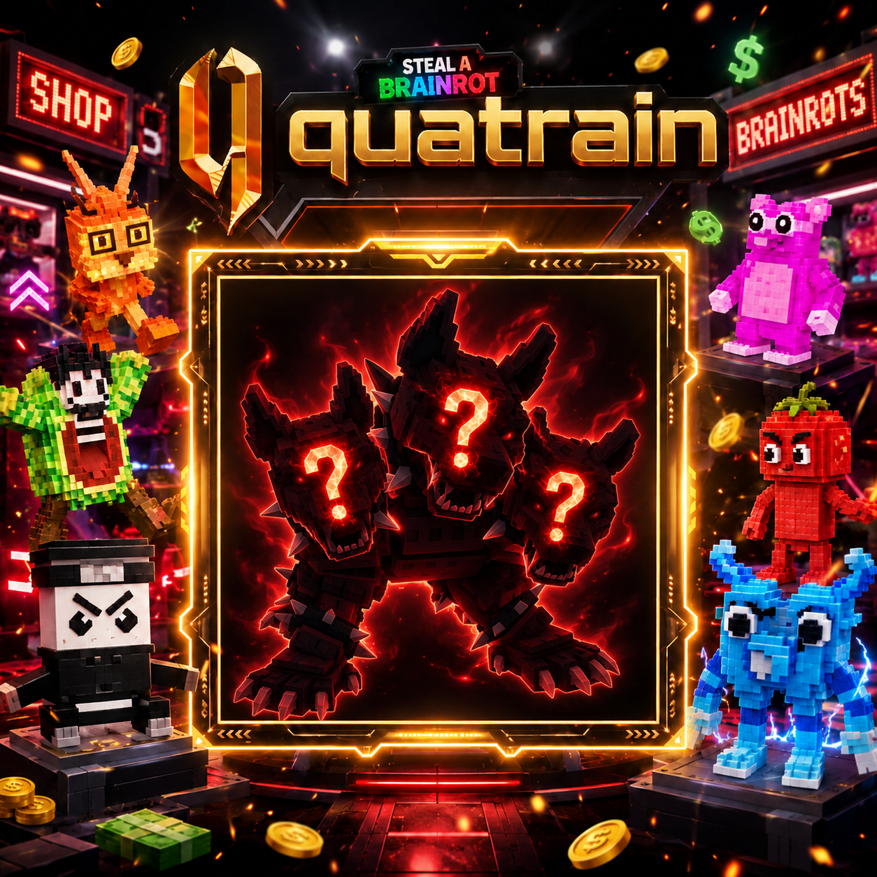 💸 Cerberus $1B/s - 1.8B/s + Random Bonus 💸 Super Speedy | Steal A Brainrot ⚡️