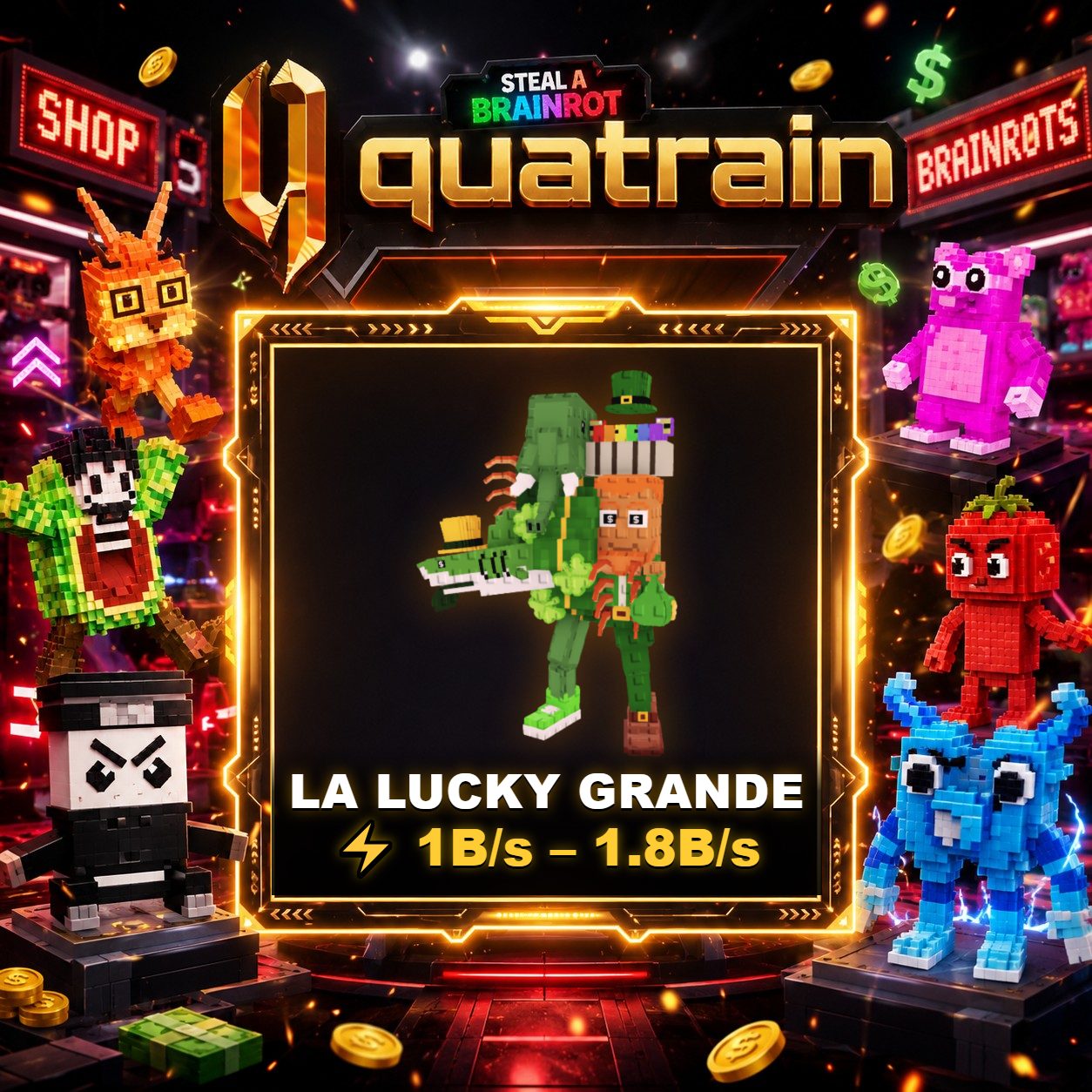 💸 La Lucky Grande $1B/s - 1.8B/s + Random Bonus 💸 Super Speedy | Steal A Brainrot ⚡️