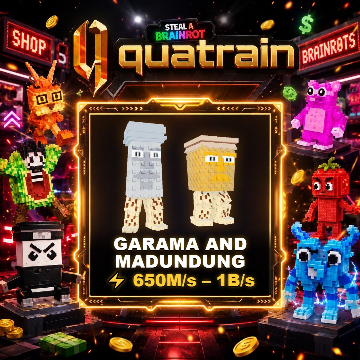 🧂🍯 Garama and Madundung 650M/s - 1B/s 🍯🧂 🛡 TOP SELLER ⚡