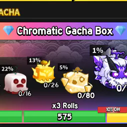 Chromatic Gacha Box x10 Roll [1699r]