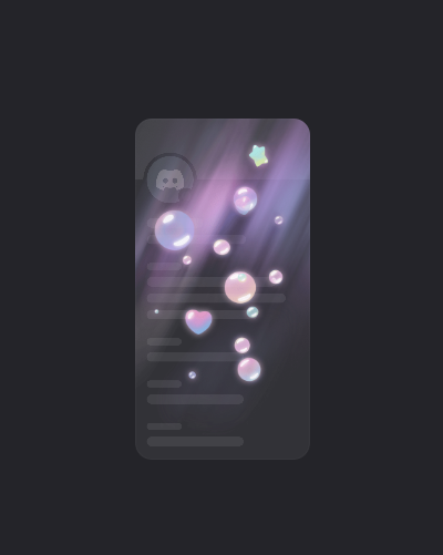 Mer-Bubble Profile Effect | Giftlink 🔥4.99$ Decoration