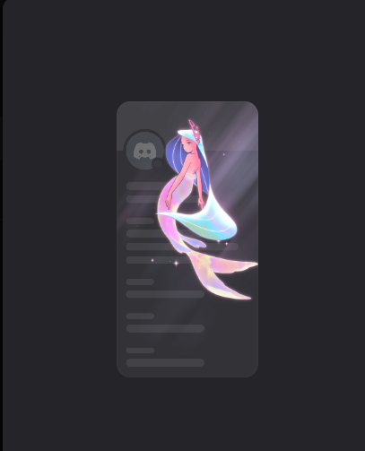 Mermaid Muse Profile Effect | Giftlink 🔥4.99$ Decoration